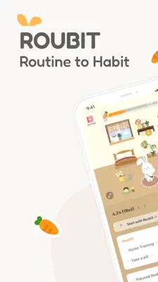 Roubit Cute Daily Routine android App screenshot 6